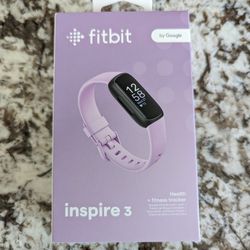 Fitbit inspire 3 Pink Sealed Box
