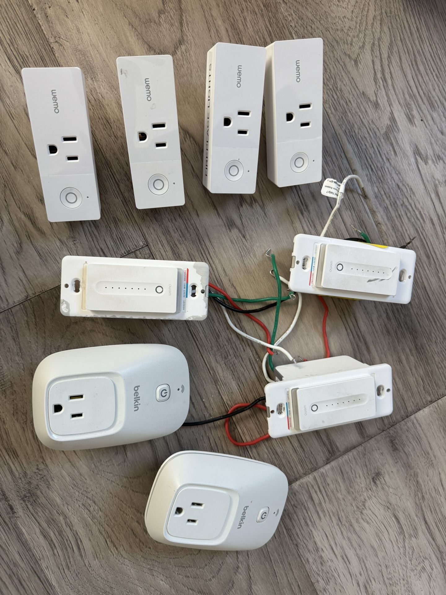 Wemo smart switches and dimmers