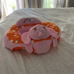 Plush Elephant Baby Seat