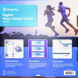 NEW Etekcity digital body weight scale High Precision Sensors Bright LCD Display 