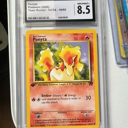 PONYTA 1ST EDITION TEAM ROCKET 8.5