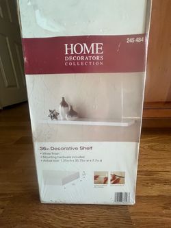 White Decorative Shelf