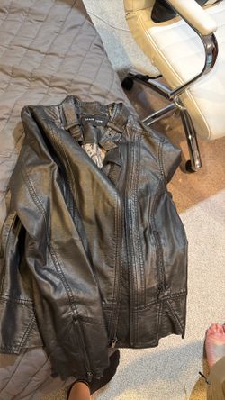 Black Rivet Leather Jacket