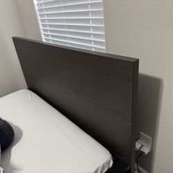 IKEA Full Size Bedframe W/ storage drawers, Mattress Included