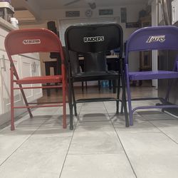 Sports Team- Metal Folding Chairs 