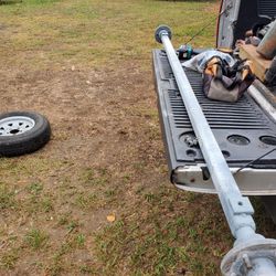 2" Square Boat axle. 80" spring center to spring center. 92" hubface to hubface