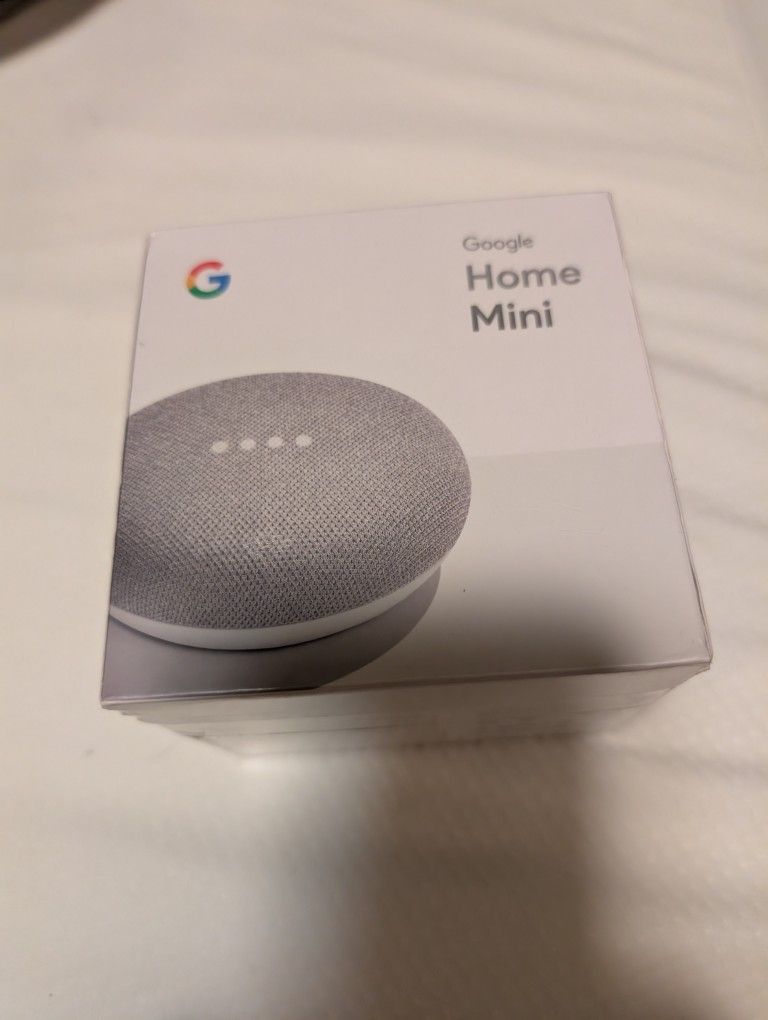 New Sealed Google Home Mini - Wifi - Assistant