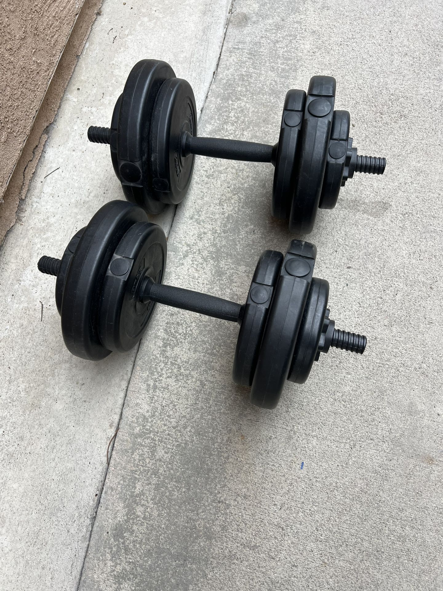 Pair 20 Pounds Weights
