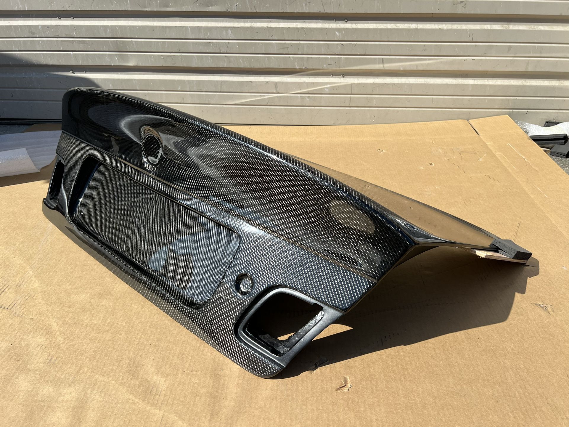 99 - 2005 BMW 3 Series E46 M3 2dr Coupe (All Models) VIS Racing CSL Style Carbon Fiber Trunk