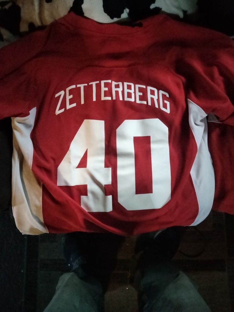 Red Wings Jersey Zetterberg