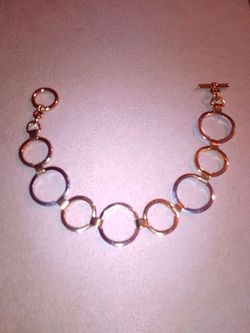 Beautiful two-tone bracelet