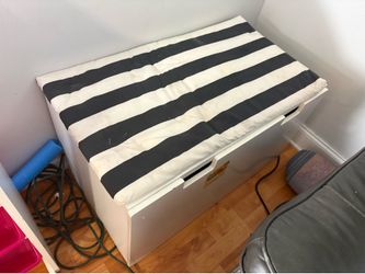 Used ikea toy box.