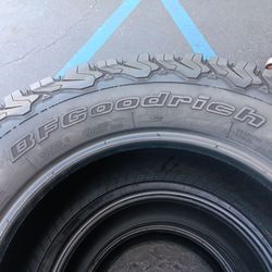 4 llantas Lt 275 70 R17 Bfgoodrich All Terrain Ko2