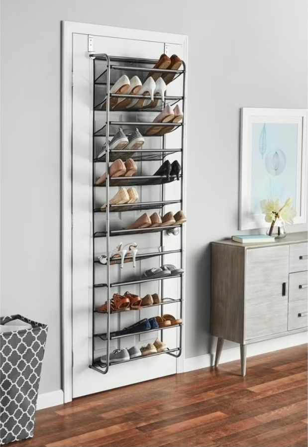Over The Door Shoe Rack Organizer