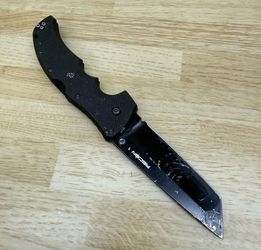 Cold Steel Recon 1 Tanto Folding Knife, 4” Blade