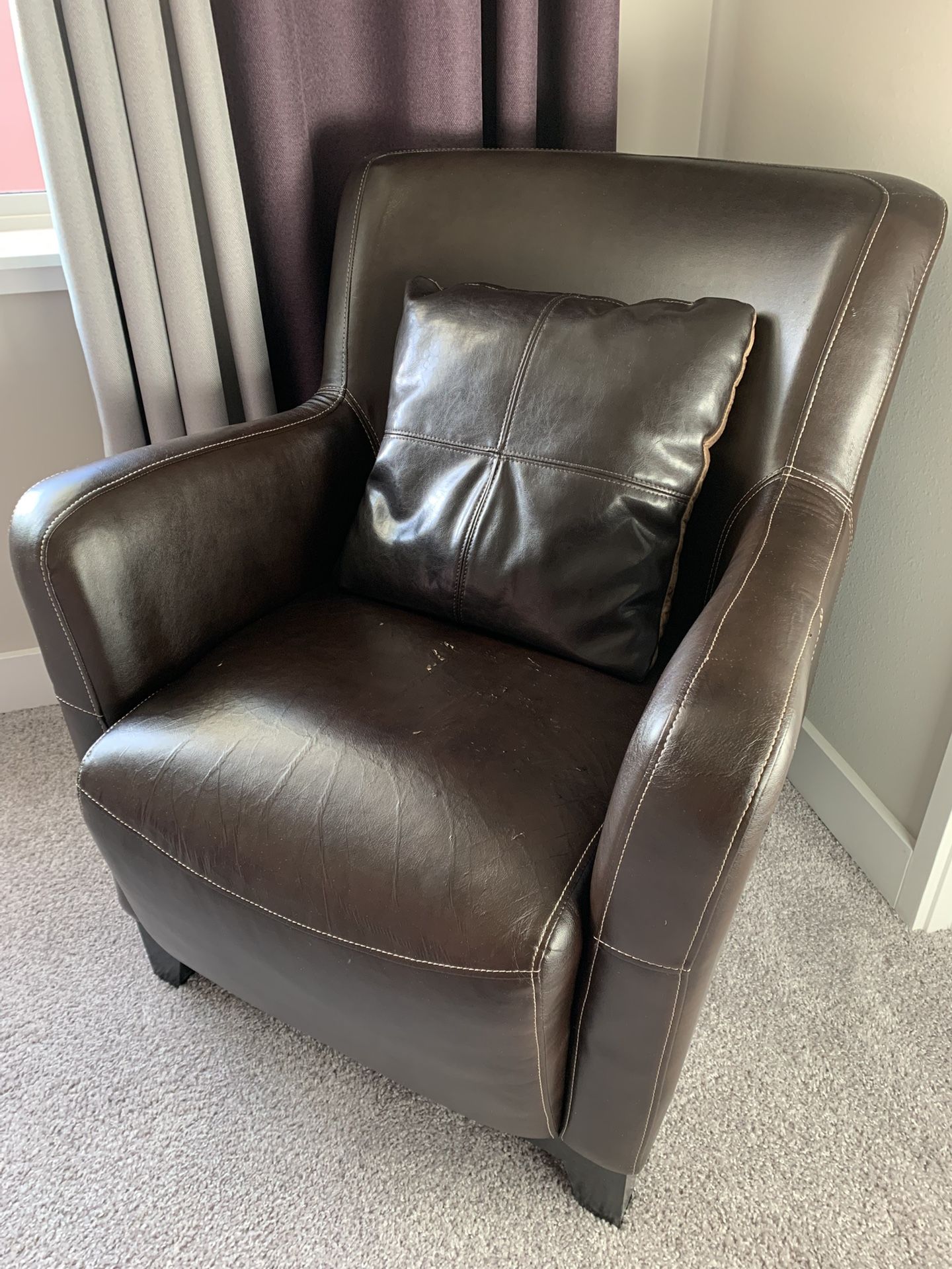 Synthetic Leather Sofa