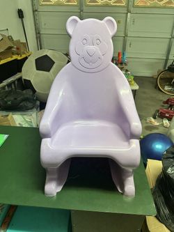Toddler bear chair Purple
