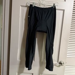 Men’s XXL Padded Bicycle Bike Cycling Pants Black