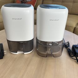 2 Dehumidifiers 