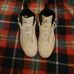 NIKE AIR JORDAN 12 RETRO 2009  WHITE SIZE12  SNIKERS 