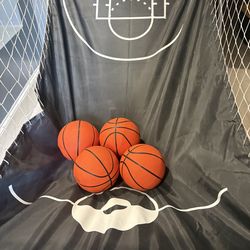 A digital basketball goal in great condition