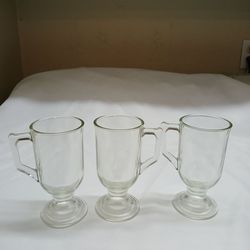 5 GLASS TUMBLERS