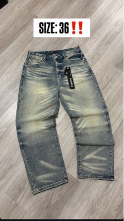 Purple jeans