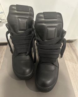 Rick Owen’s Jumbo Lace Geobasket Black