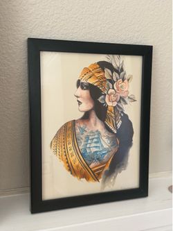 Helen Brown Signed Art Prints – Set of 2 | Framed Tattoo Art