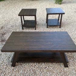 Premium Wood Coffee Table And end table 