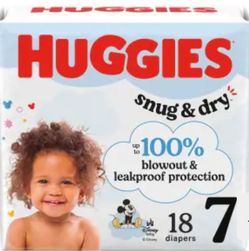 Huggies Snug & Dry size 7