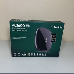 Belkin Wi-Fi Dual-Band AC1600+ Gigabit Router 