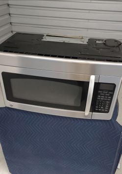 GE Stainless Steel Over-the-Range Microwave (First Come First Served)