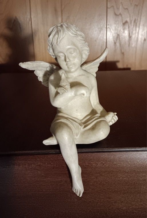 Cherub With Dove