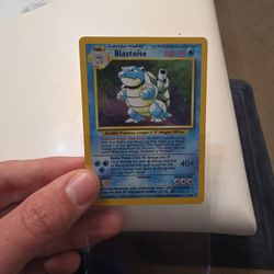 Base Set Holo Blastoise (read Description)