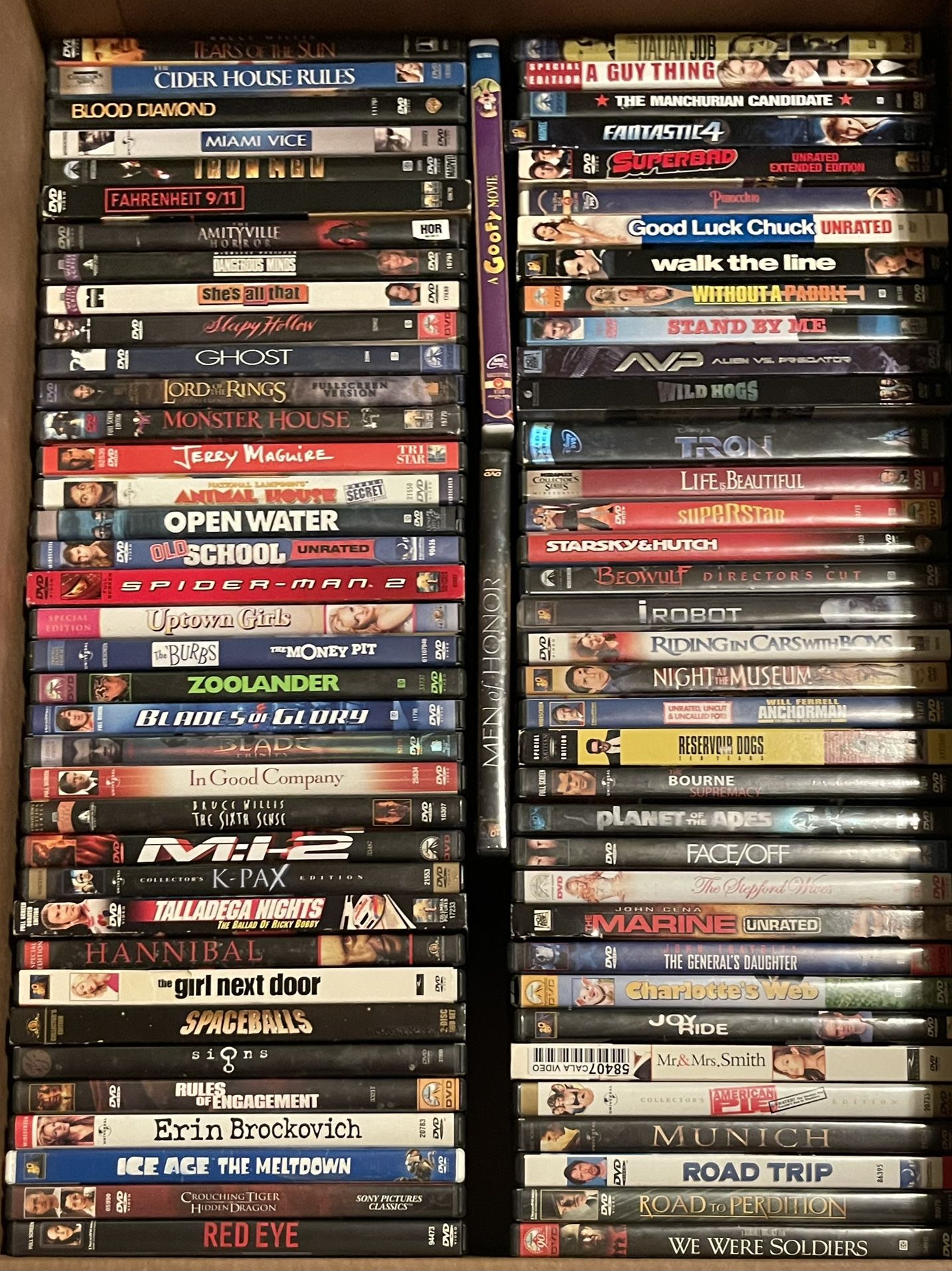 173 Movie Special Edition DVDs - See Pictures of All DVDs - Collectors, Unopened, Widescreen, Etc
