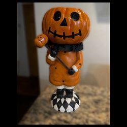 Halloween Pumpkin Candy Dish