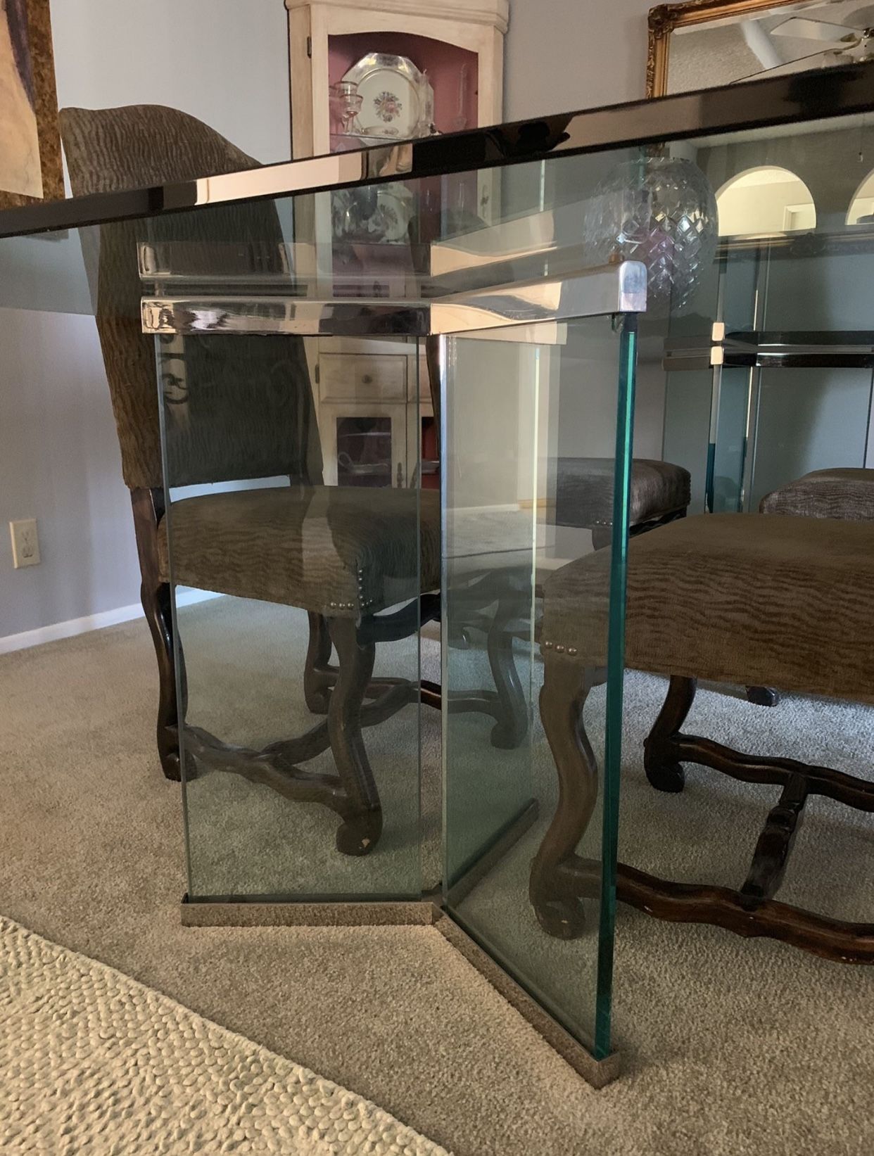 Glass Dining/Conference Table