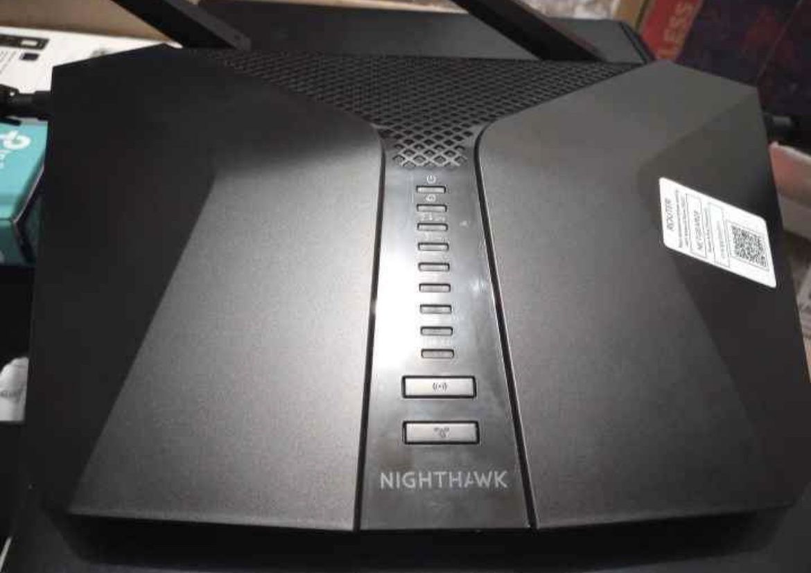 NETGEAR AX4200 Nighthawk Dual-Band Wi-Fi 6 Router - Black (RAX42-100NAS)