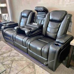 Party Time Power Recliner Sofa Financing Available By Ashley 