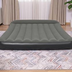 Bestway Tritech Air Mattress Queen 12” with Built-in Battery Pump