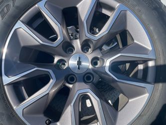 OEM Chevy Silverado 1500 20” Wheels/Rims w Tires – Set of 4 – 6 Lug