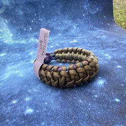 Handmade Two Tone Paracord Bracelet