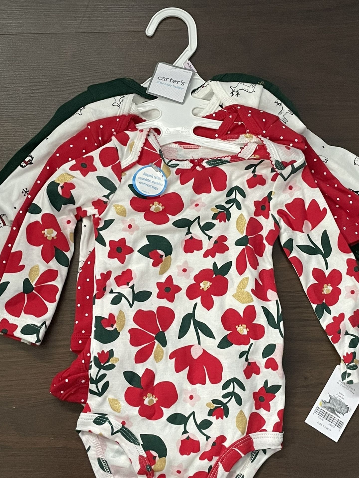 Carter Long Sleeve Onesie