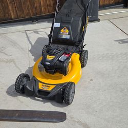 Dewalt 21-in 2-in-1 Gas Self Propelled Walk Behind Lawn Mower