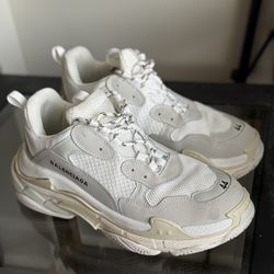 Balenciaga Triple S White Men’s 10.5