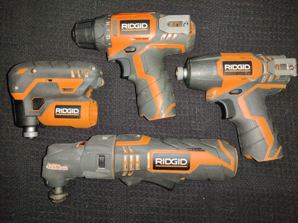 Ridgid 12v Tool Set