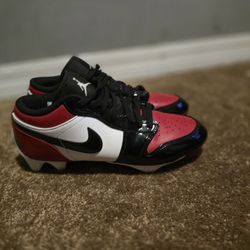 Size 8 Jordan Ones Football Cleats 