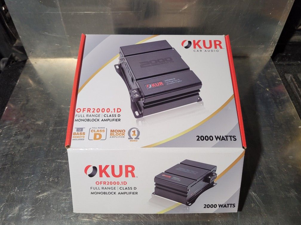 OKUR 2000 Watt Amp