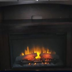 Tv Stand With Fireplace 